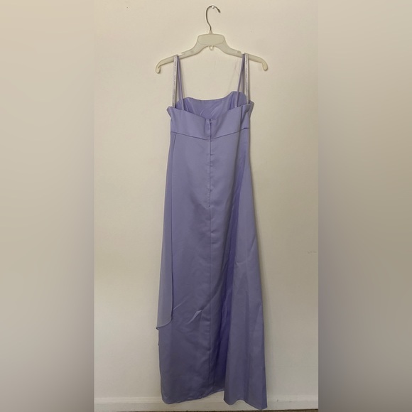 Alfred Angelo - long bride dress - lavender color - Sz 8 - Picture 5 of 8